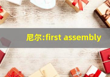 尼尔:first assembly